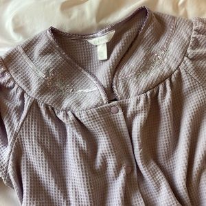 Vintage style lavender colored gown